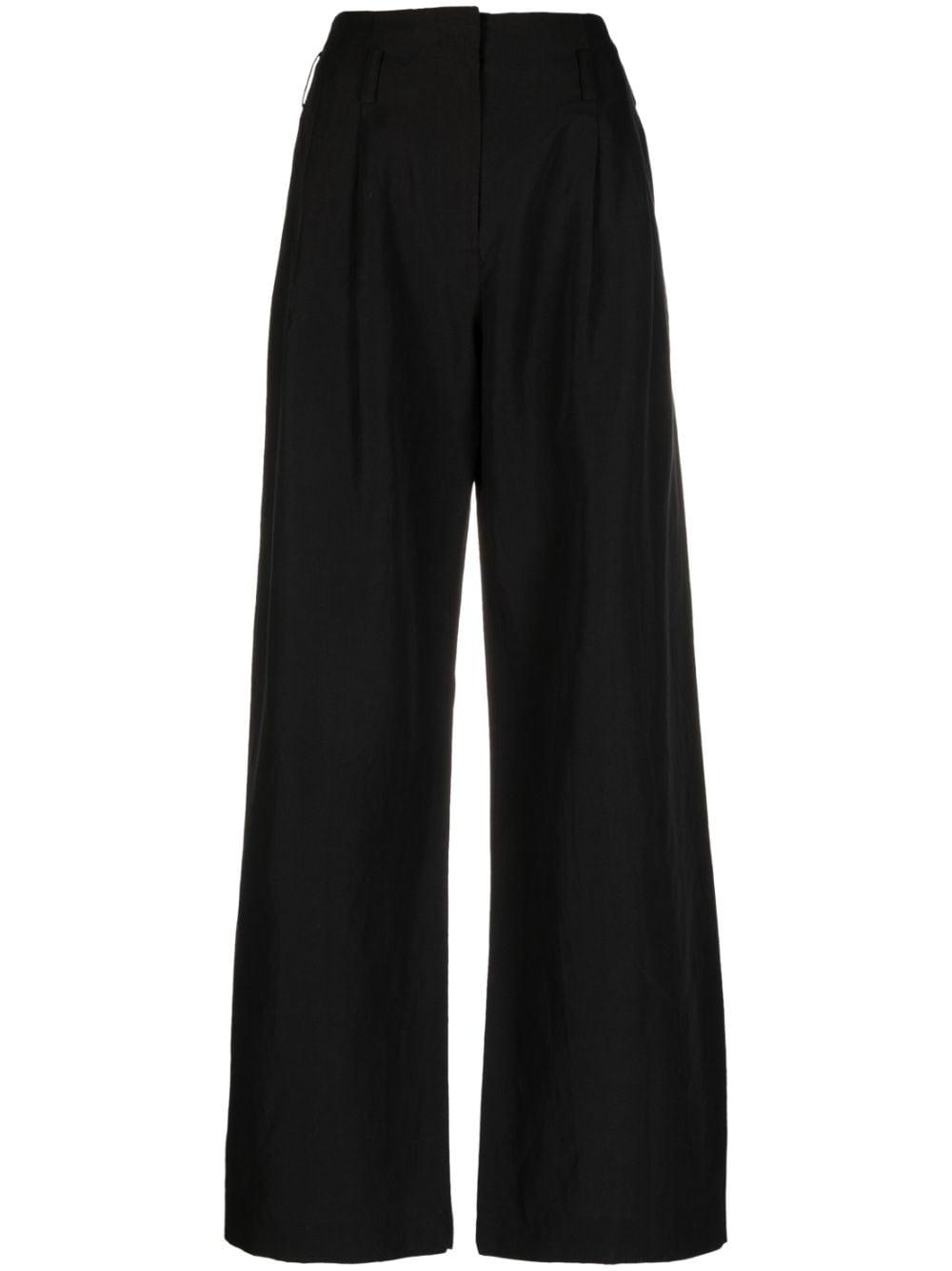 wide-leg trousers