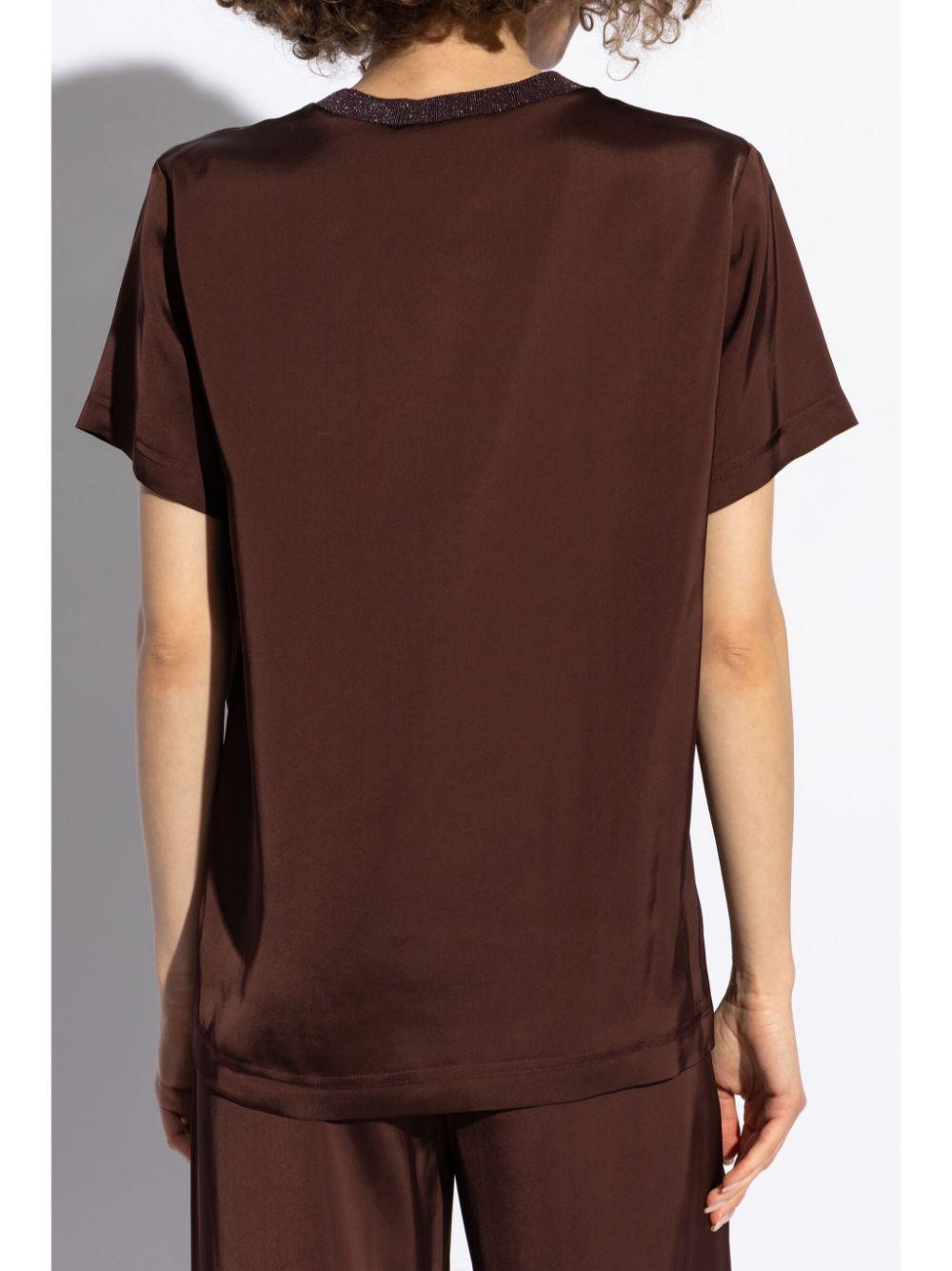 decorative neck t-shirt 