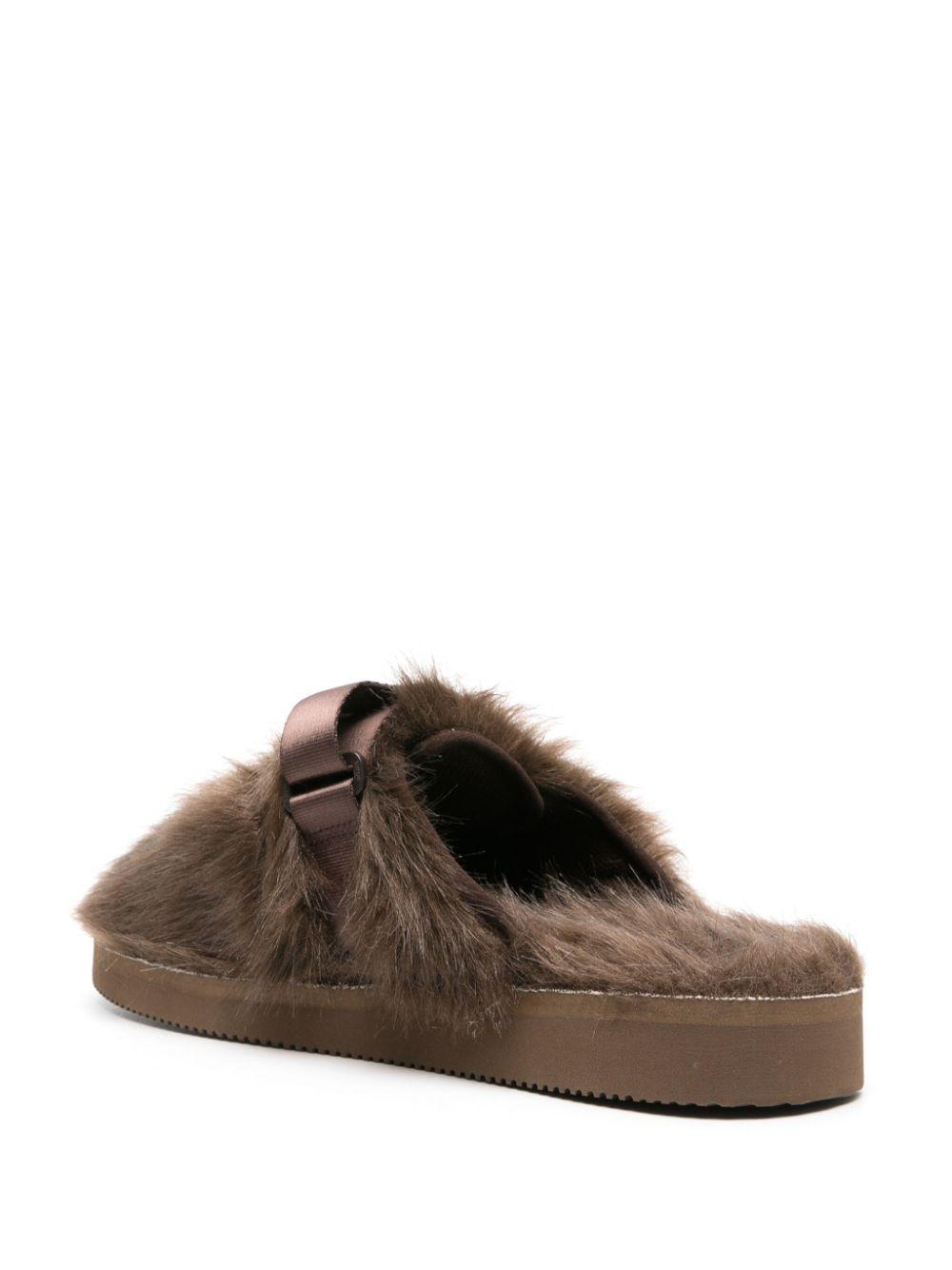 Zavo faux-fur slippers