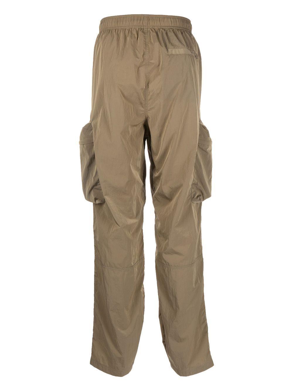 drawstring shell trousers