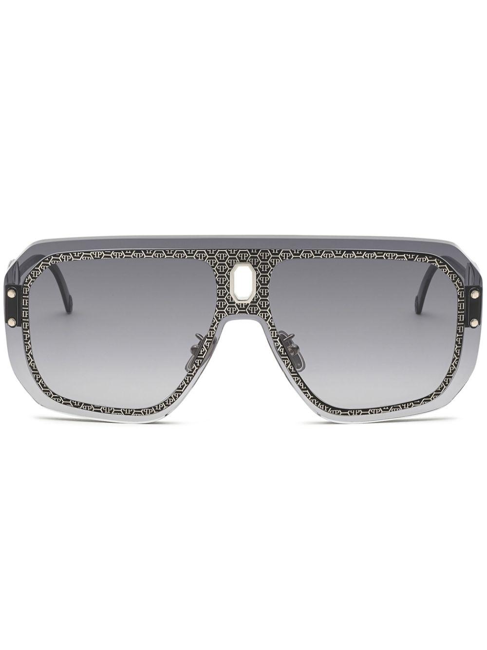 Adventure oversize-frame sunglasses