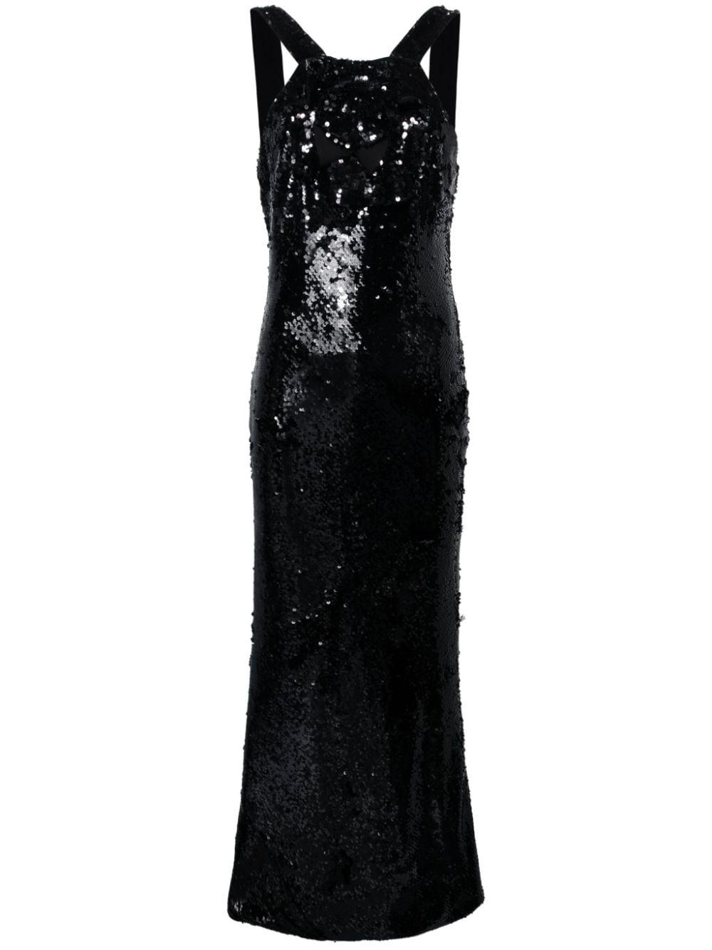 sequin-design dress