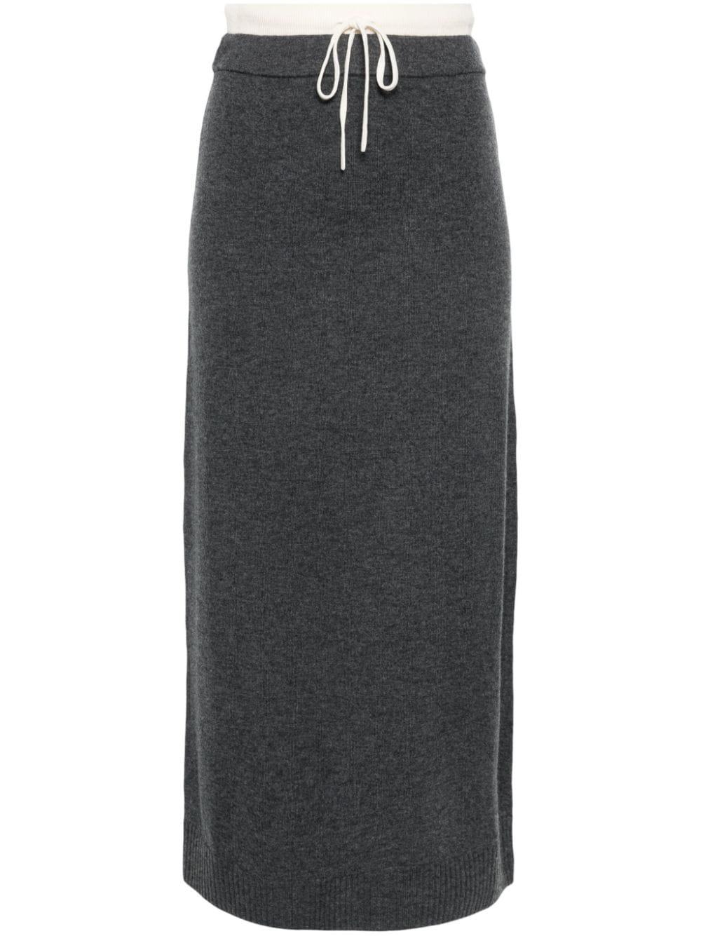 Susana knitted midi skirt