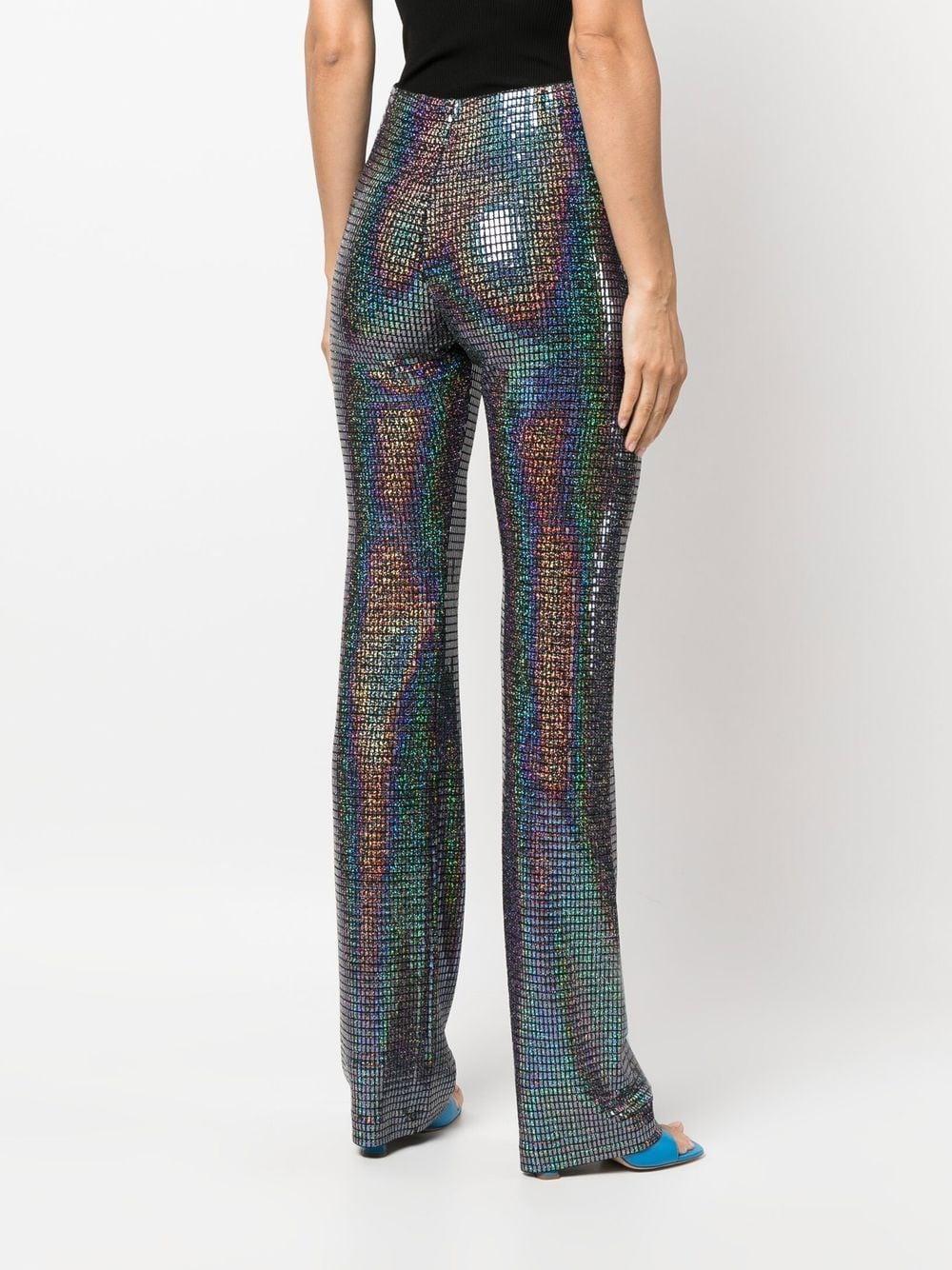 high-waisted trousers