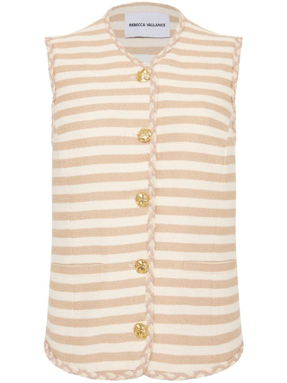 Maurice striped dress