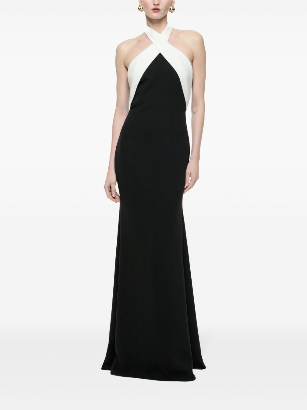 halterneck gown 