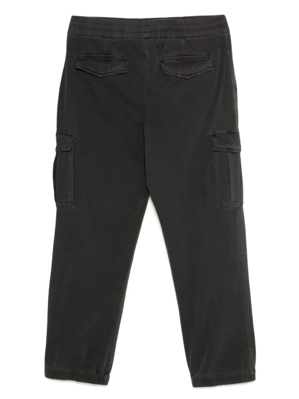 cargo straight-leg trousers