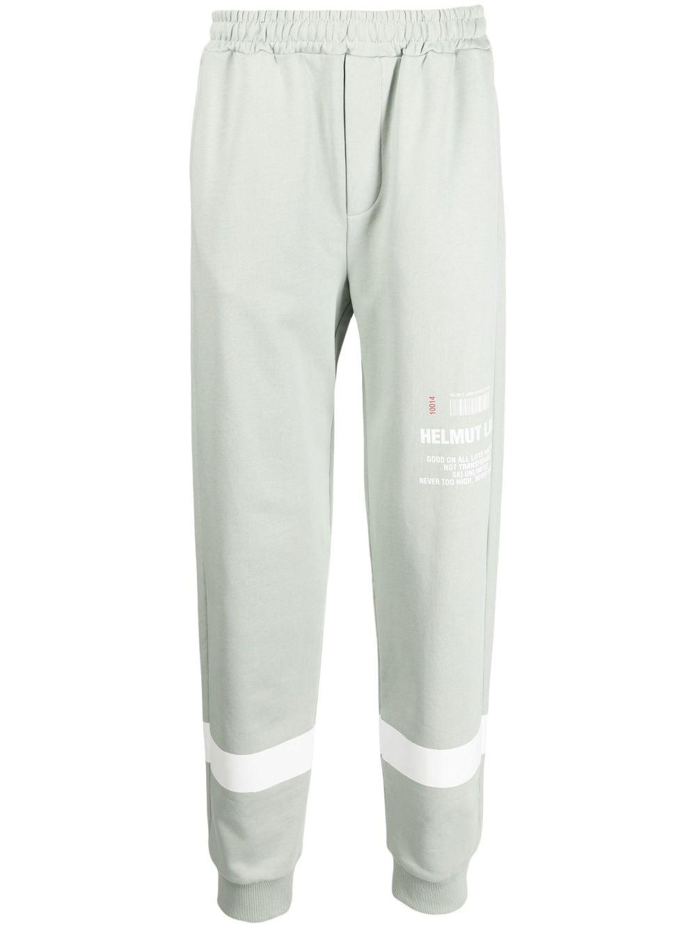 logo-print elasticated-waistband sweatpants