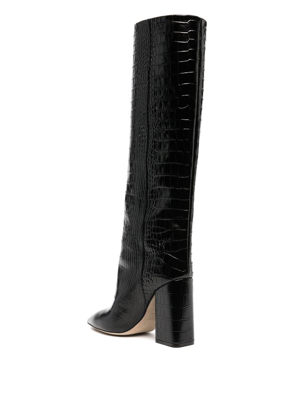 Anja 105mm leather boots