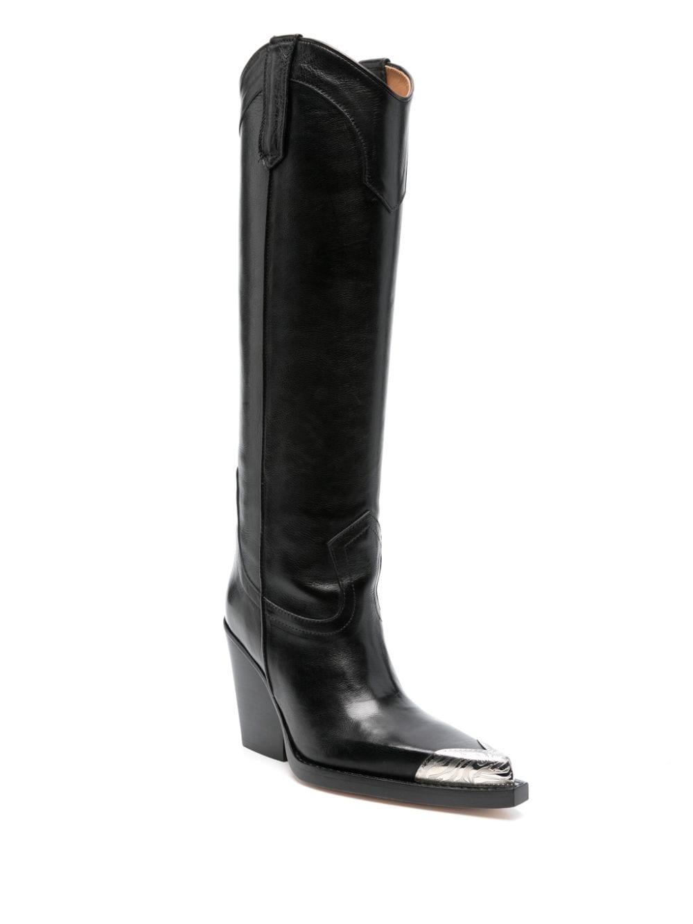 El Dorado 100mm leather boots