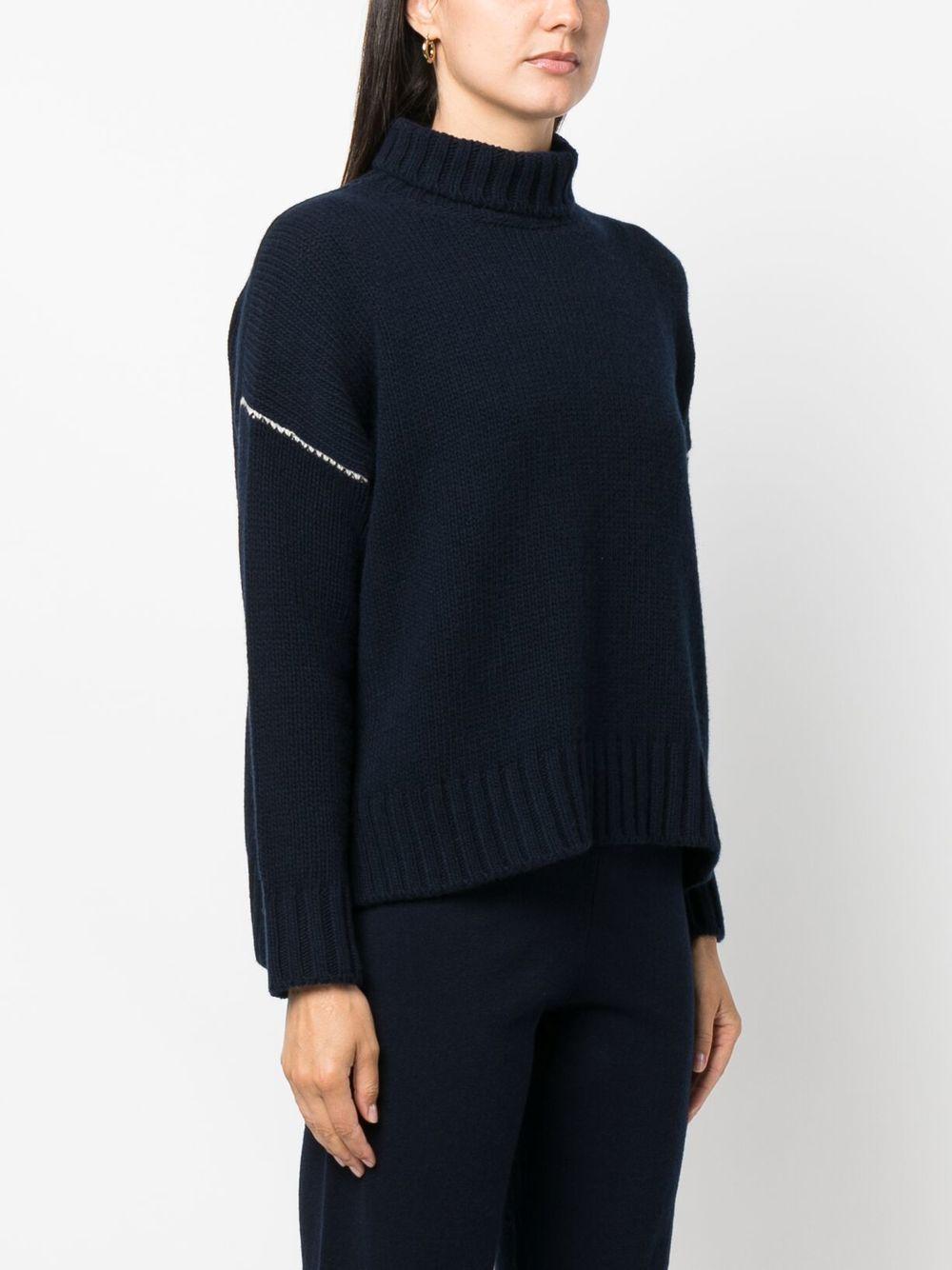 Cozy roll neck jumper