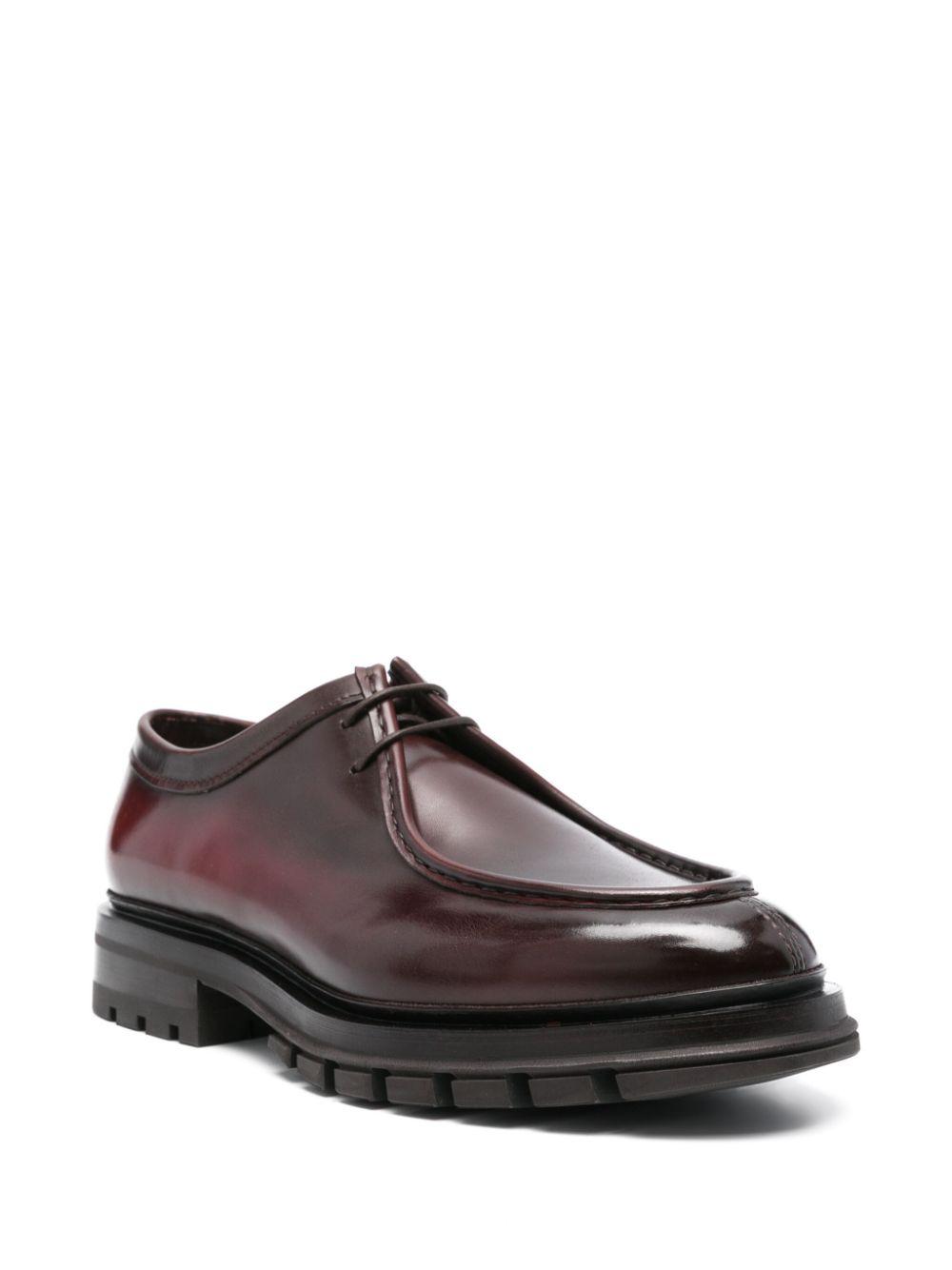 leather derby shoes  