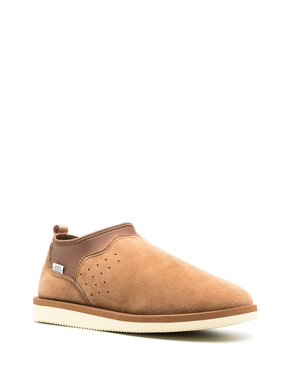 Ron slip-on suede shoes