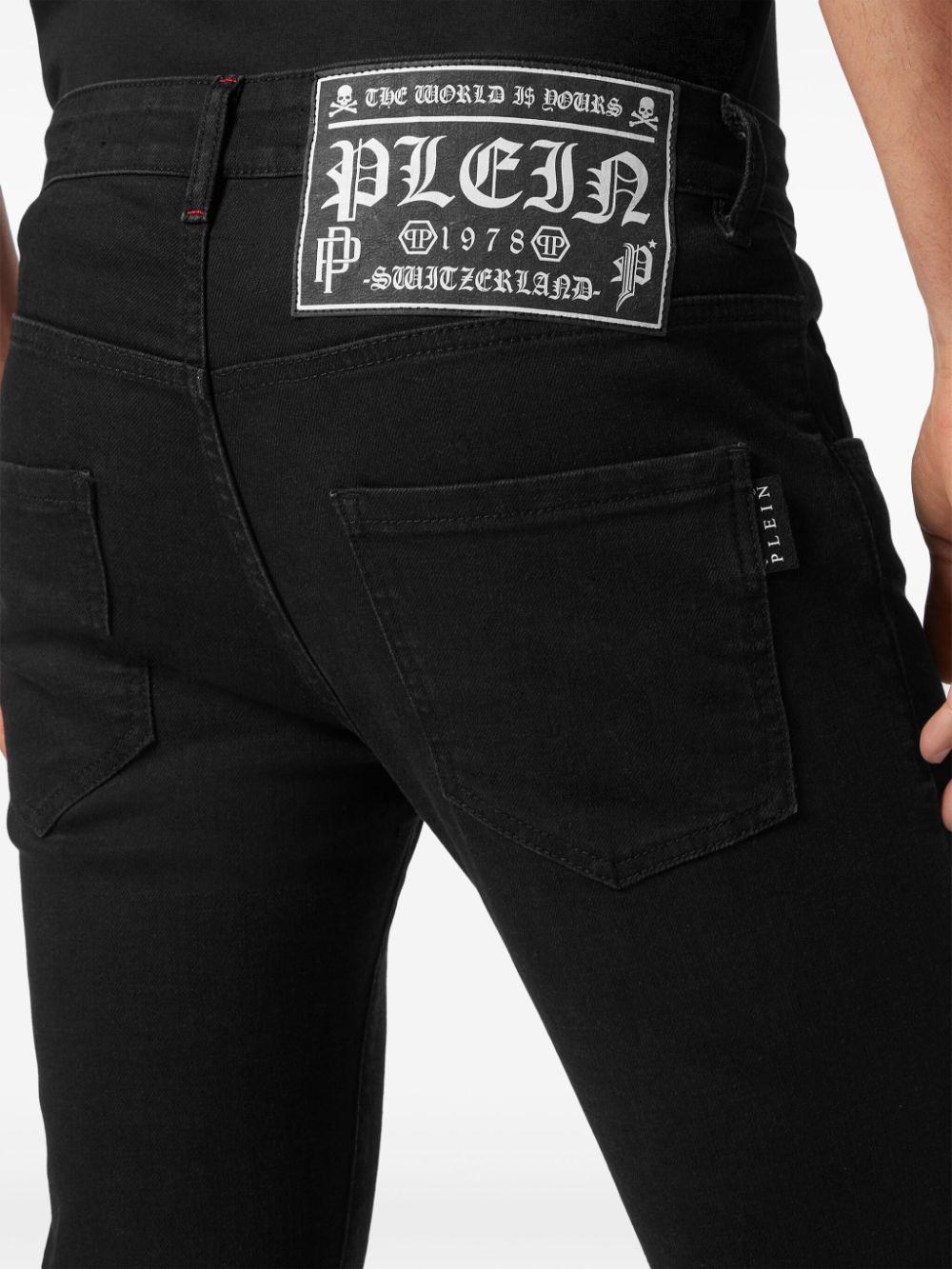 Lion Circus low-rise skinny jeans