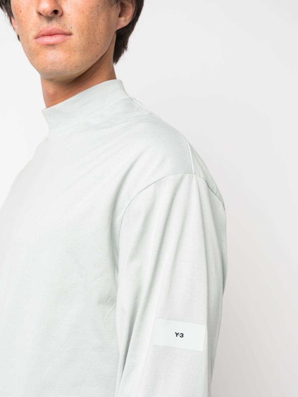 logo-patch cotton T-shirt