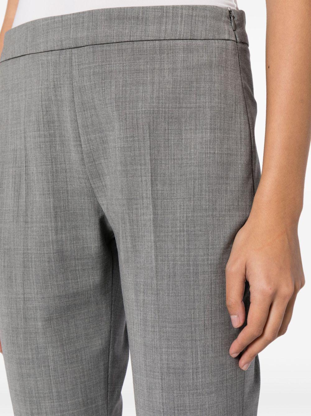 wool-blend tailored trousers