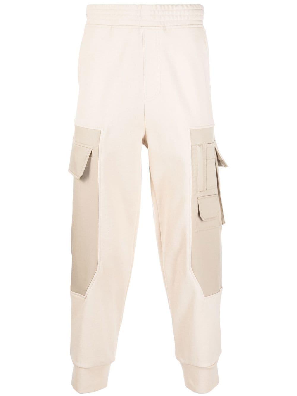 cotton cargo track pants