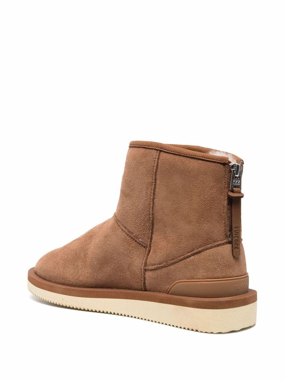 shearling ankle boots 