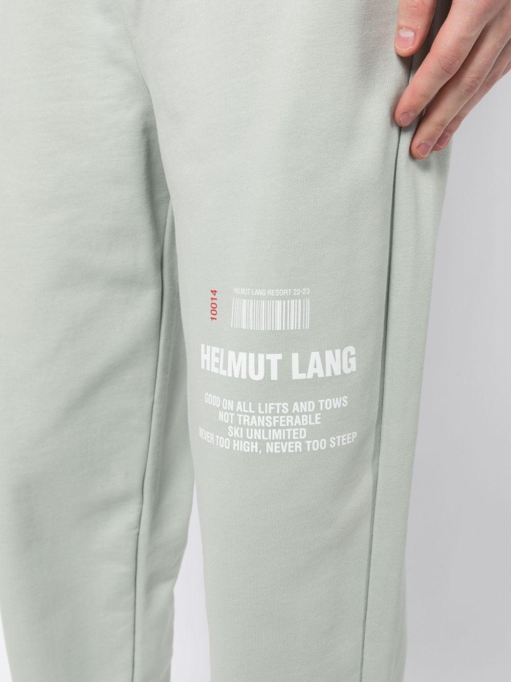 logo-print elasticated-waistband sweatpants