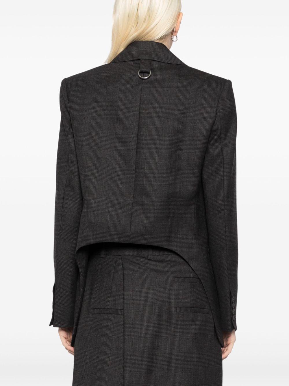 check dennis cutout blazer