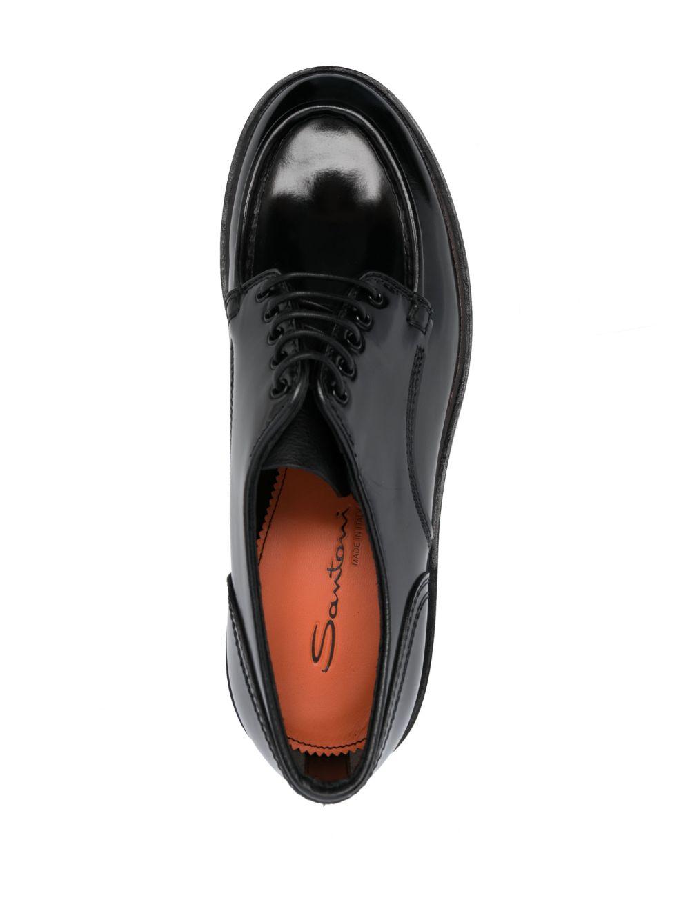 patent leather 40mm derby shoes