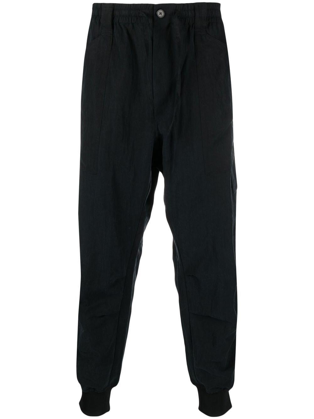 tapered cargo trousers