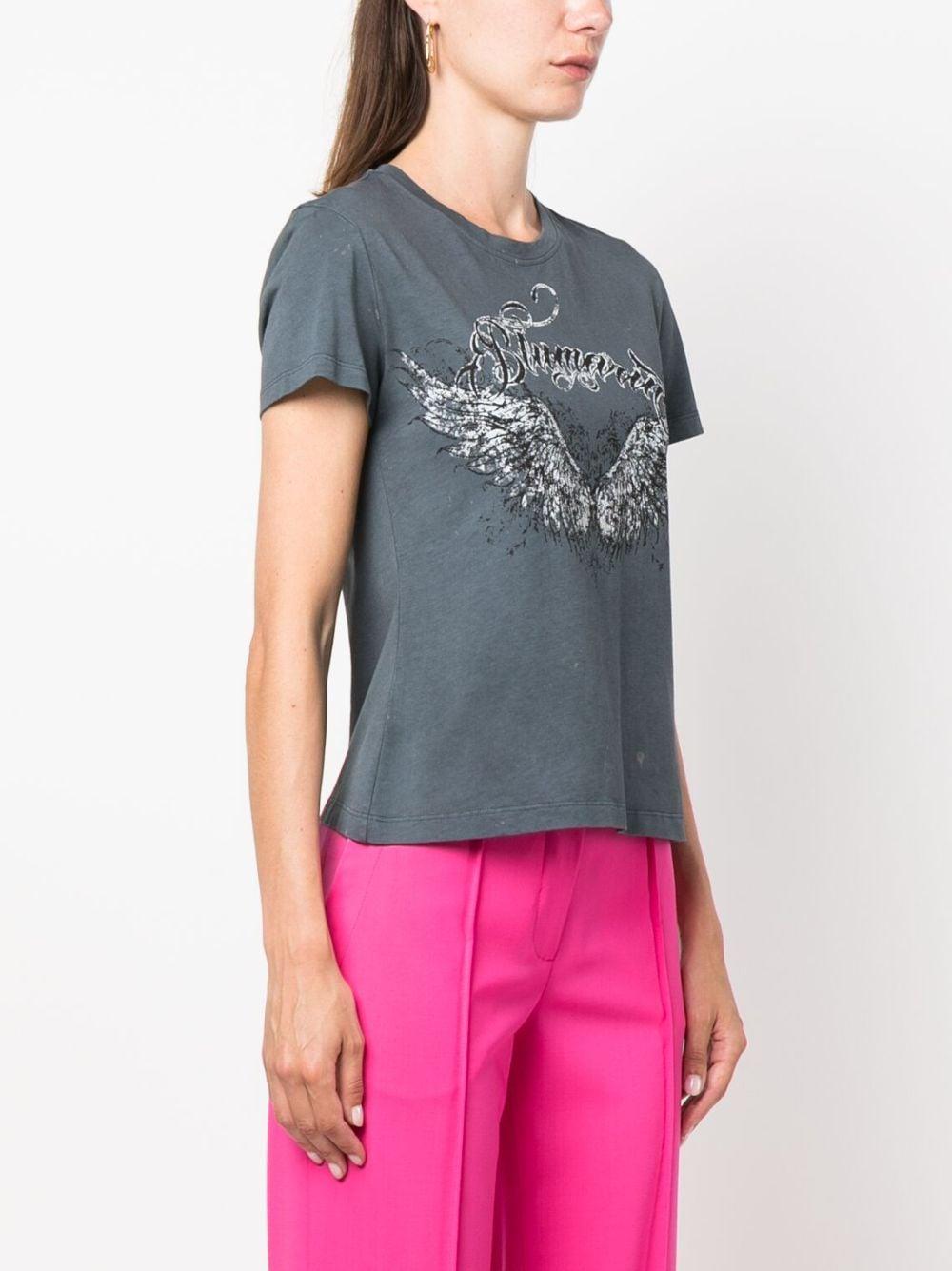 Blumarine T-Shirt M/C St.Logo Clothing