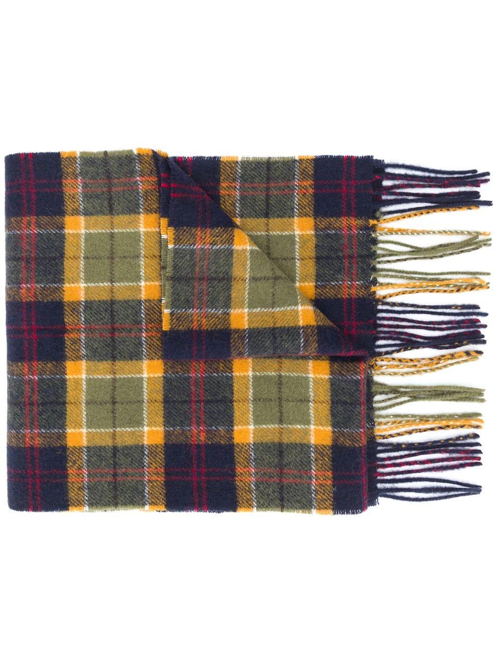 tartan lambswool scarf