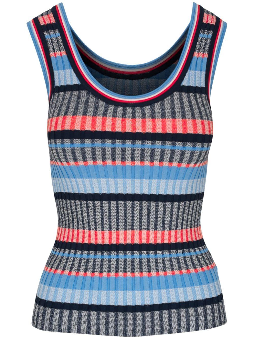 Sandra striped tank top