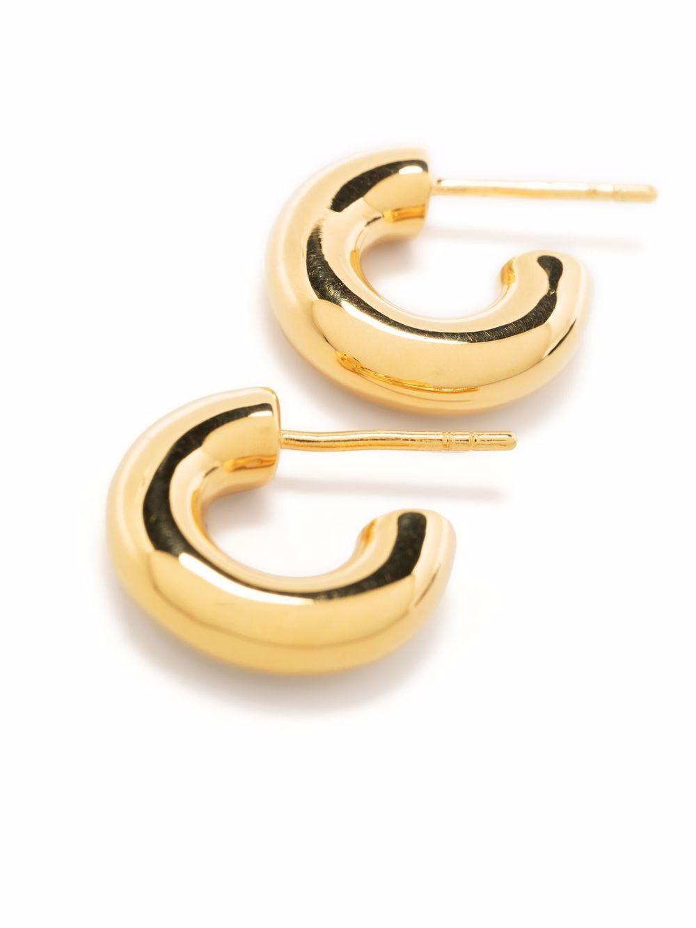 chubby mini hoop earrings