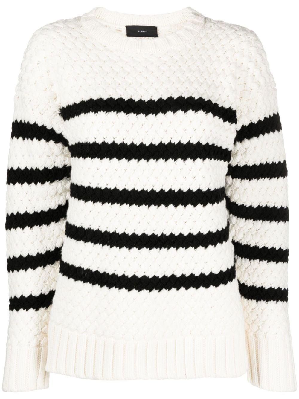 The Mariner striped wool jumper