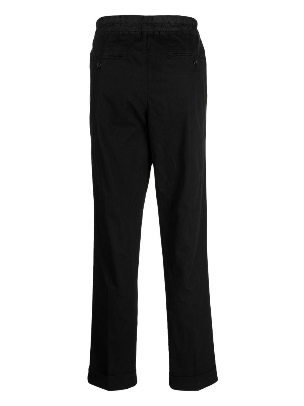 straight-leg trousers