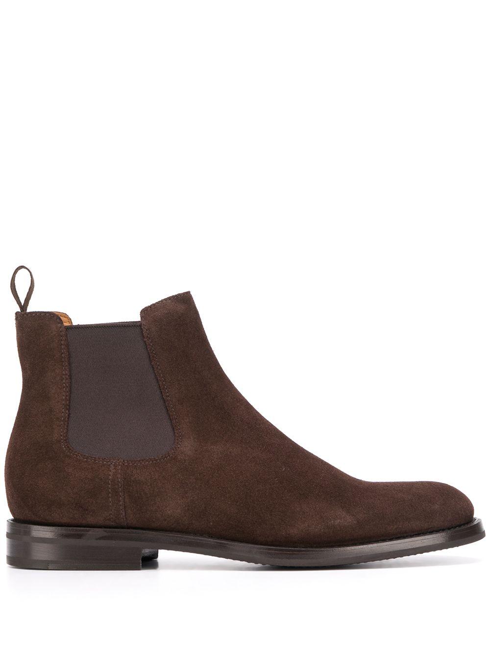 Monmouth Wg suede Chelsea boots