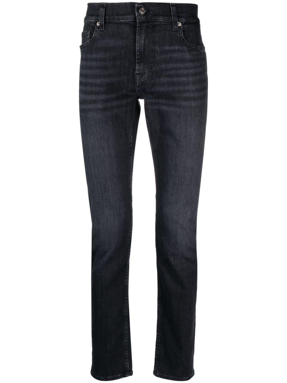 Paxtyn mid-rise skinny jeans