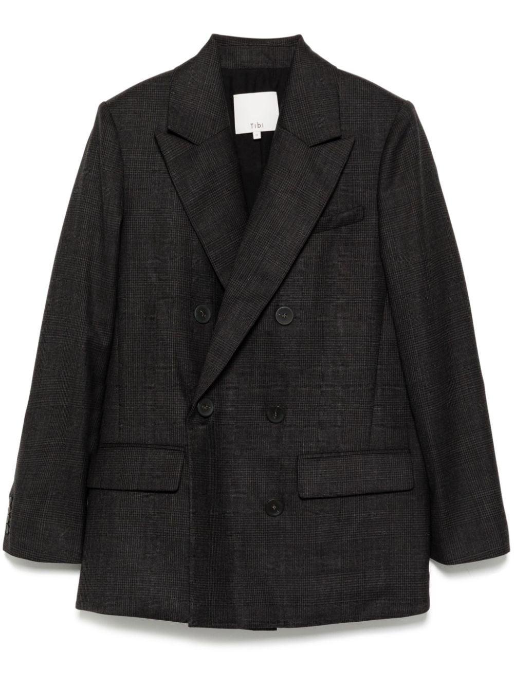 check dennis cutout blazer