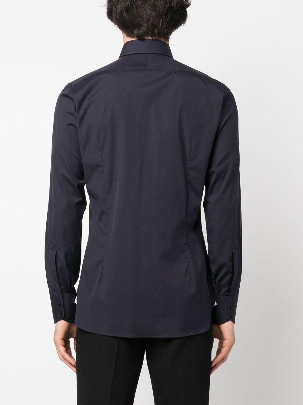 long-sleeve cotton shirt 