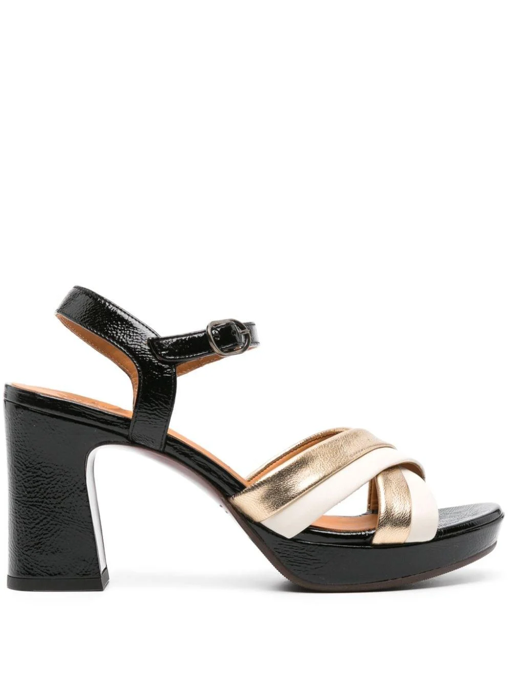 Kinyol 90mm leather sandals