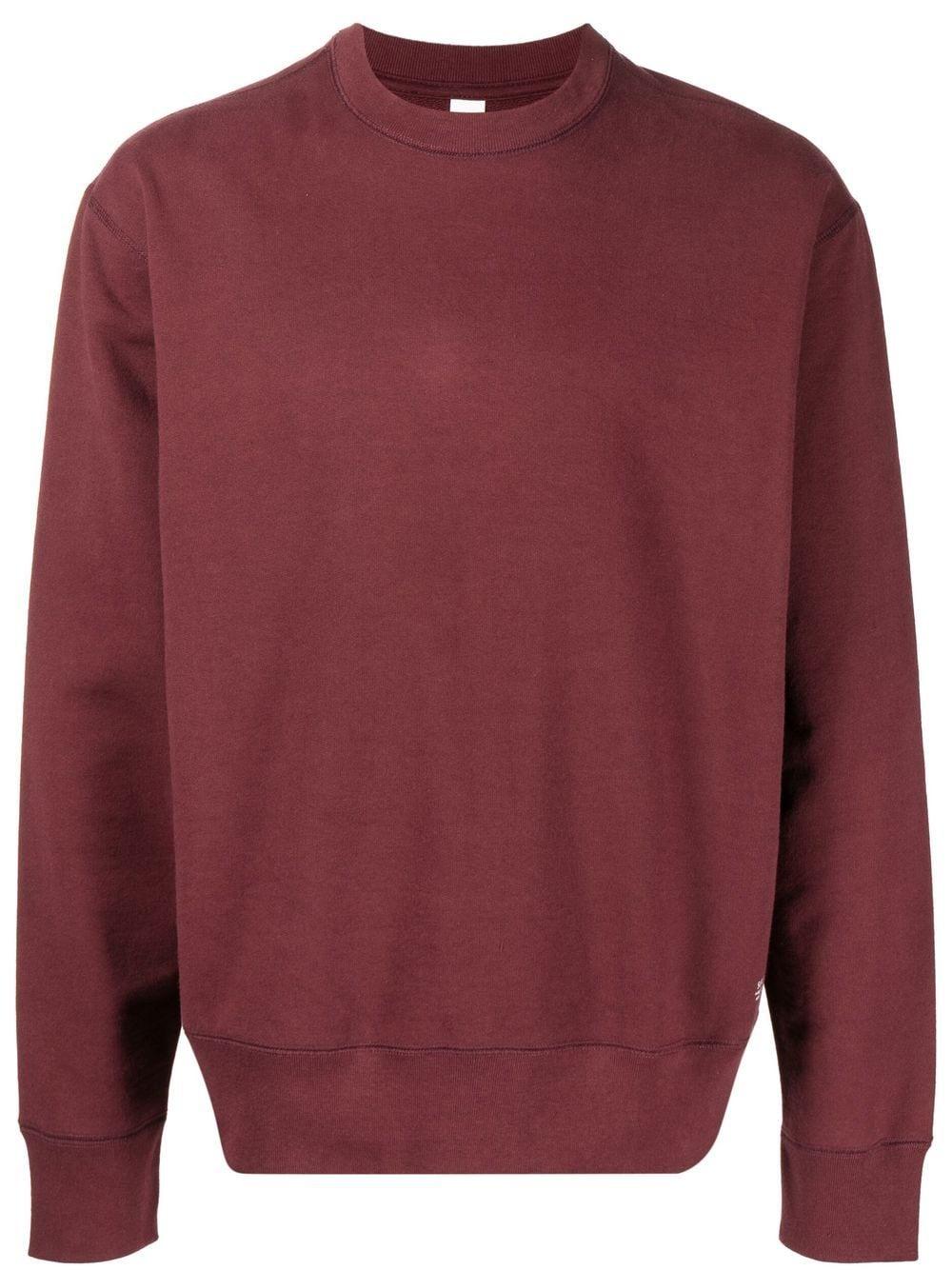 crew neck pullover sweatshirt