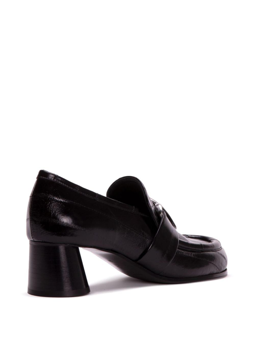 Monogram 55mm leather loafers 