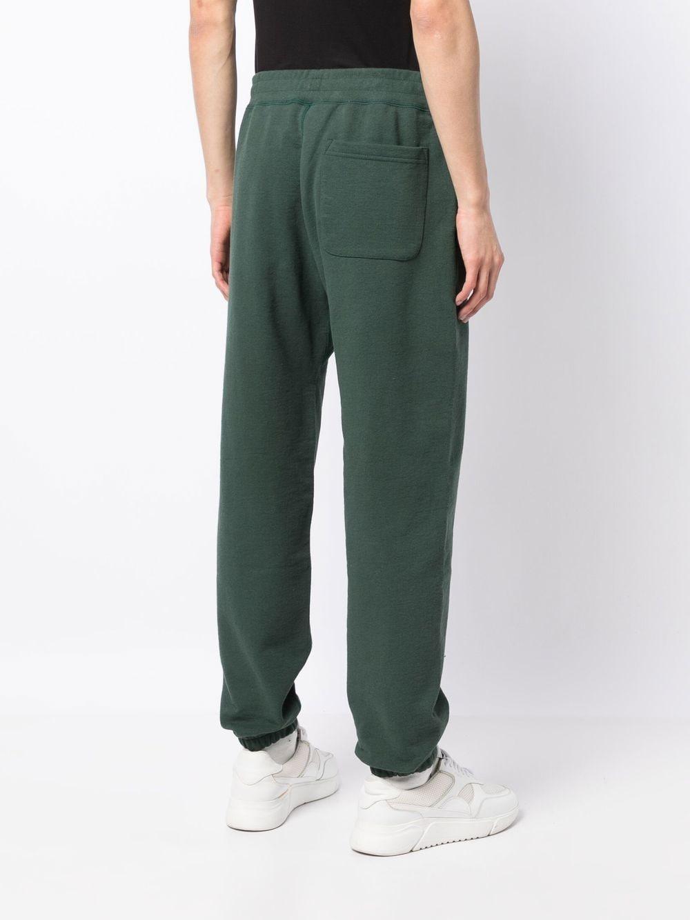 logo-print cotton track pants