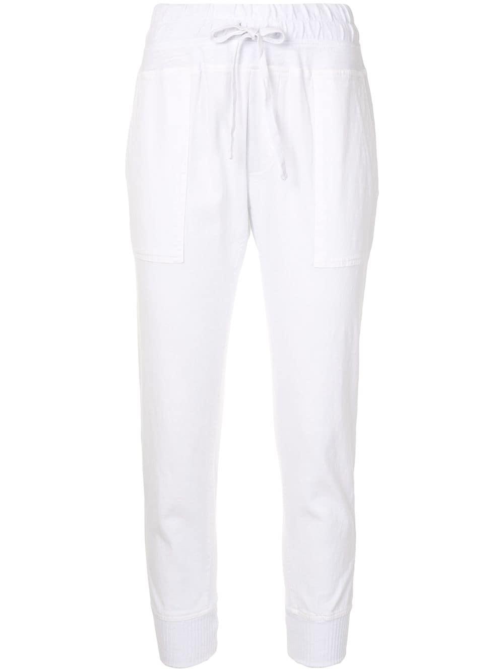 relaxed jersey trousers