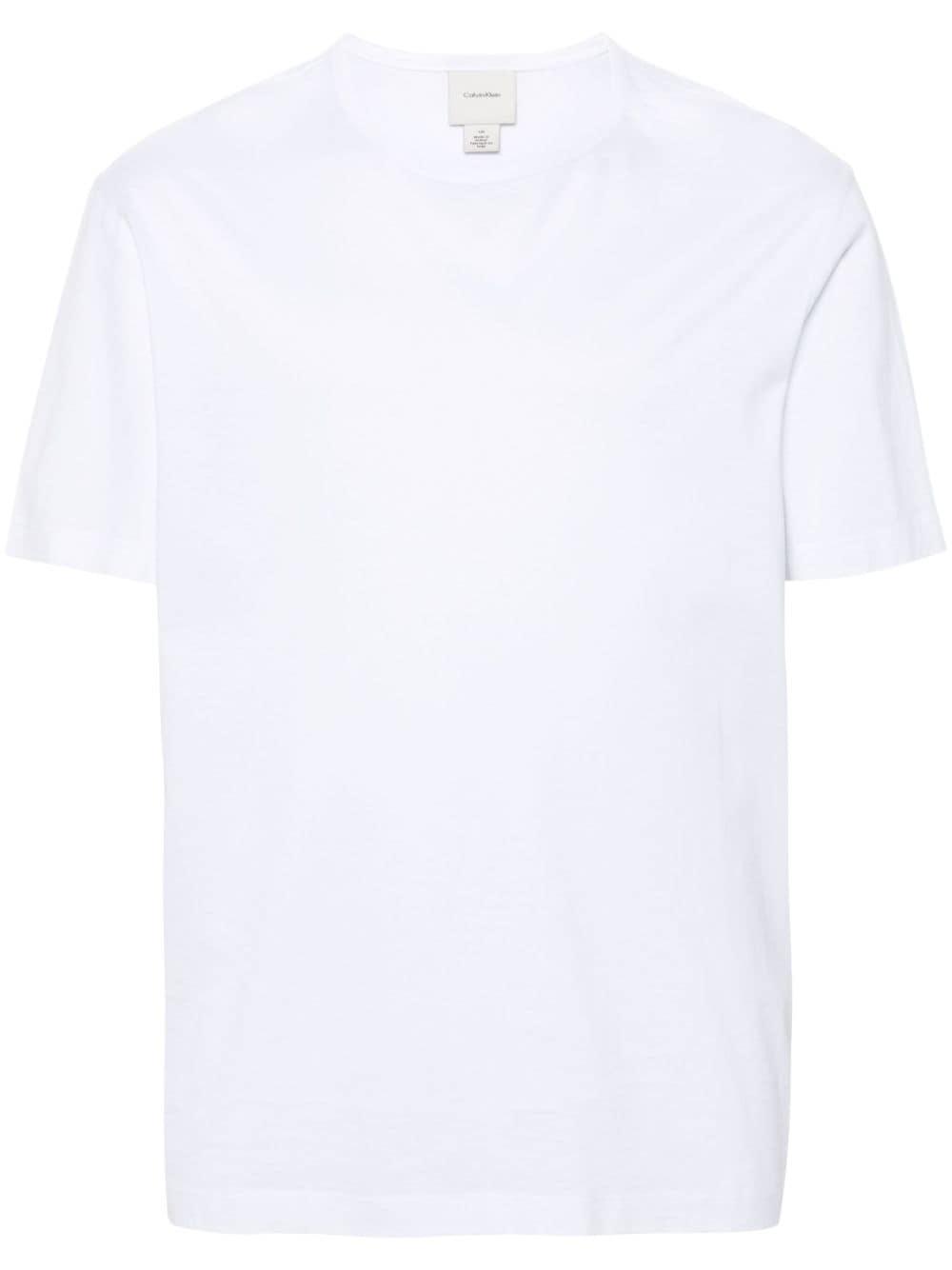 mercerized-cotton T-shirt