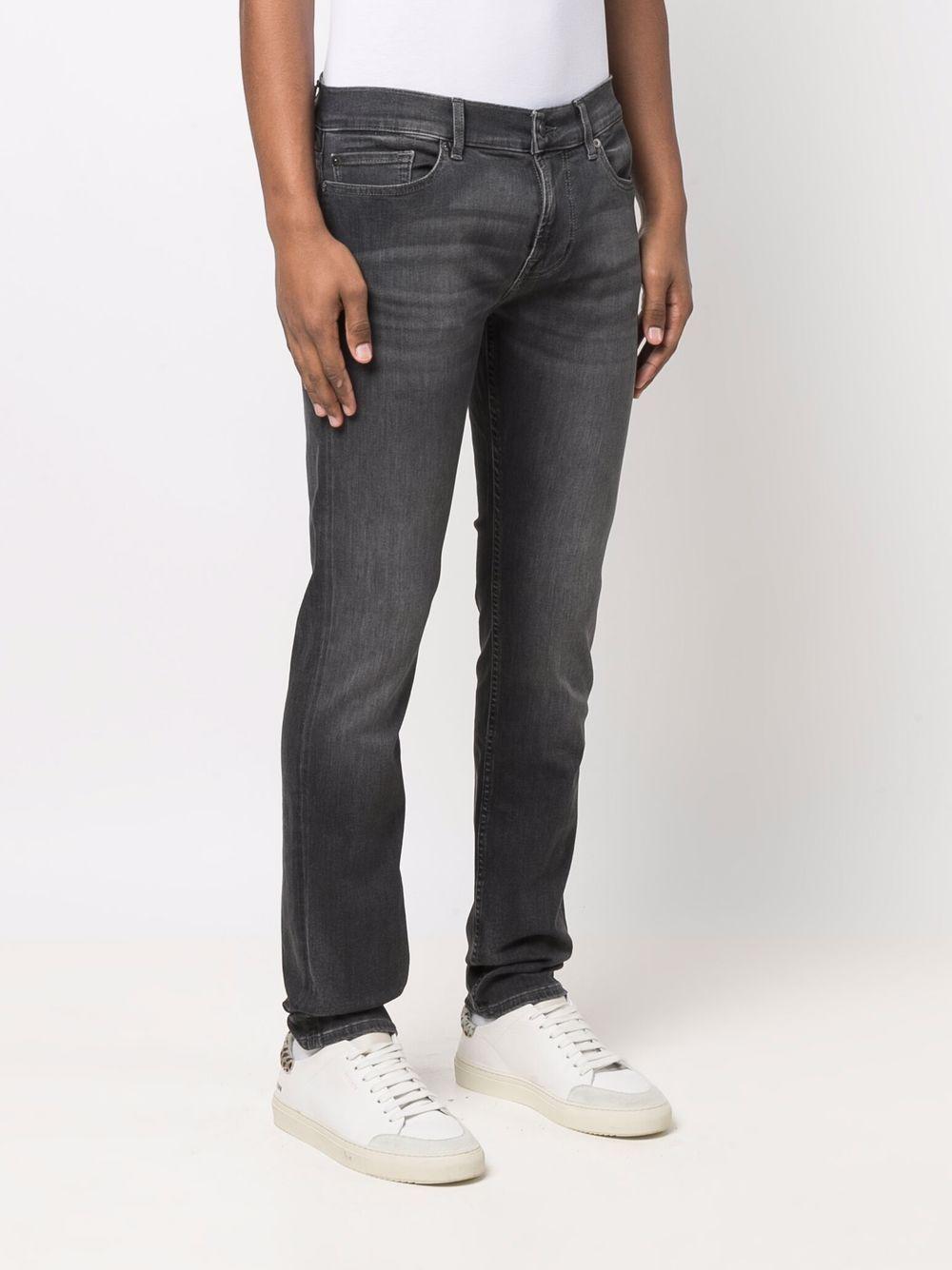 low-rise slim-fit jeans