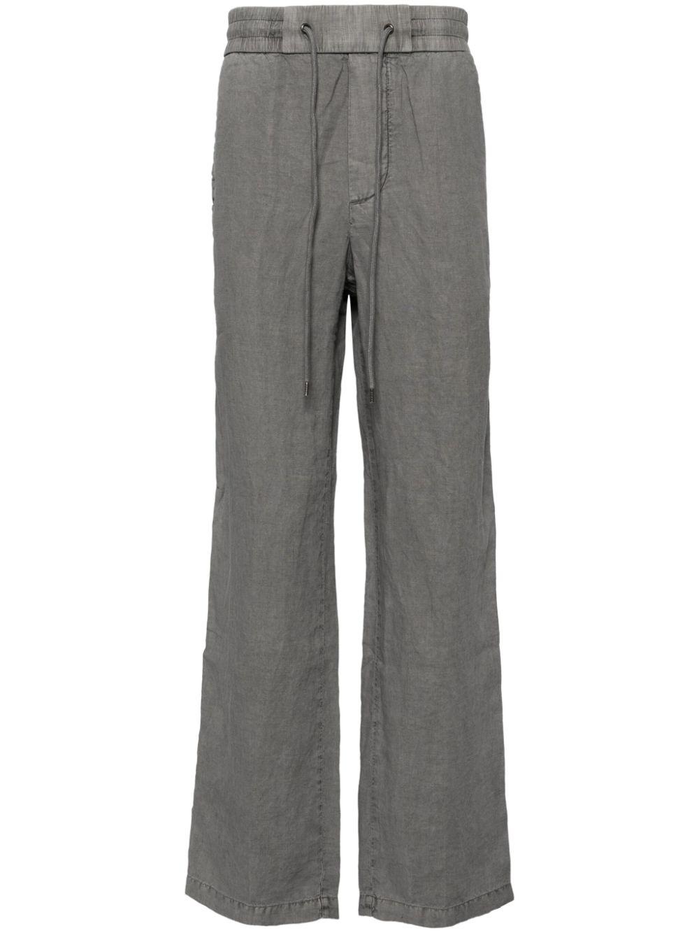 linen trousers