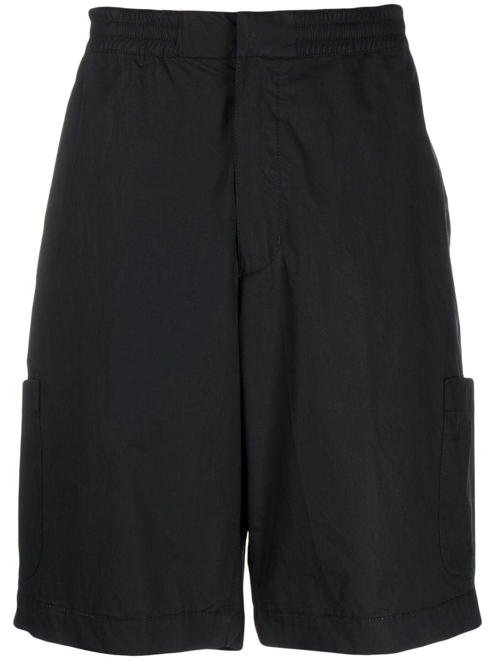 drawstring knee-length shorts