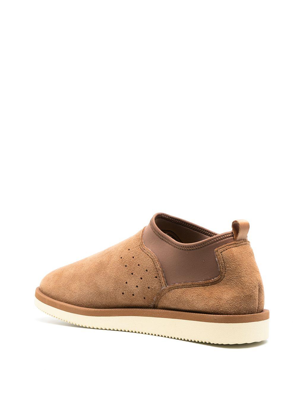 Ron slip-on suede shoes