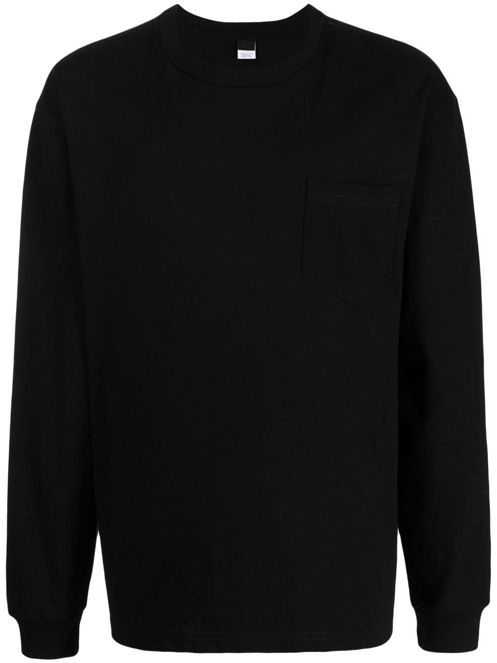 Pocket-detail long-sleeve T-shirt 