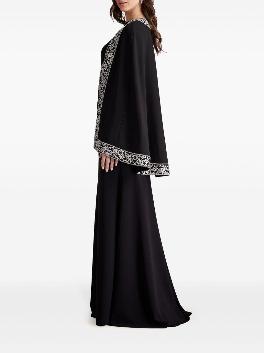 Bian cape gown