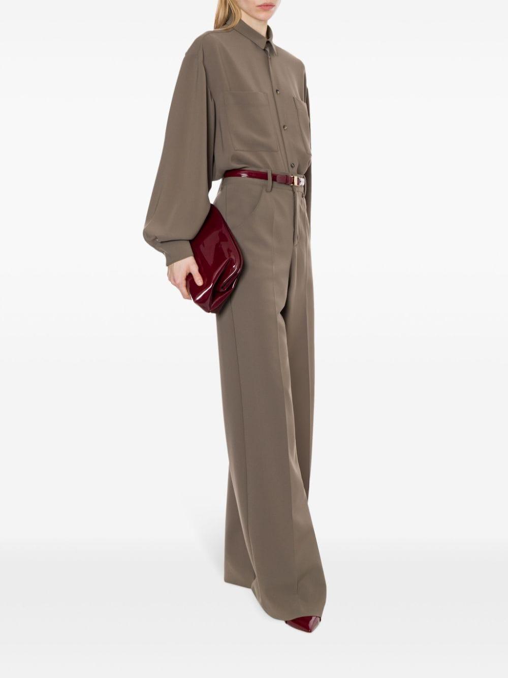 wide-leg trousers