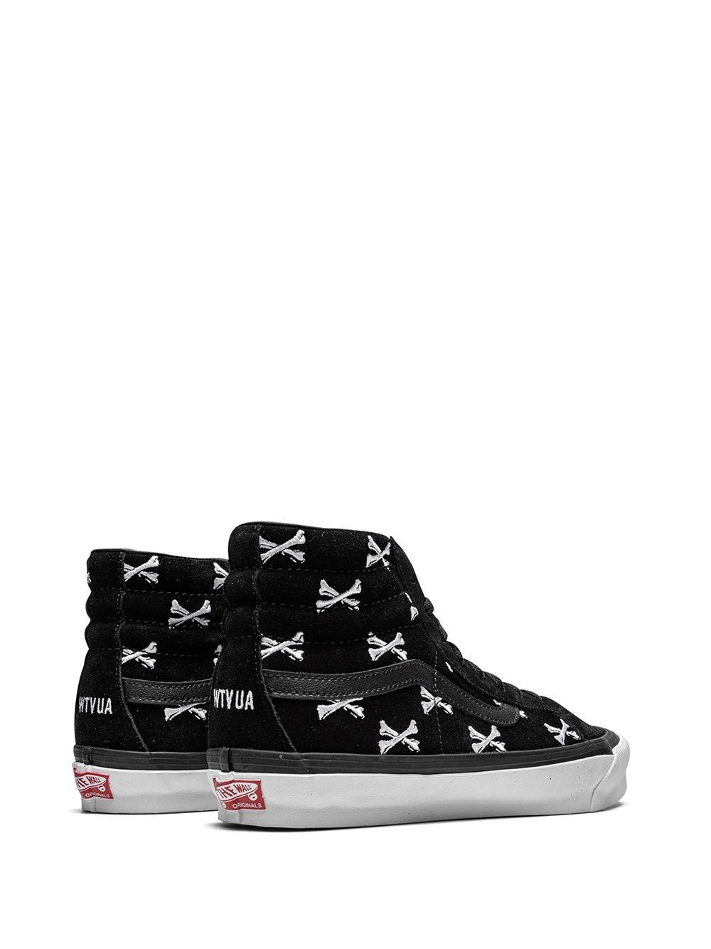 x WTAPS Sk8-Hi "Bones Black" sneakers